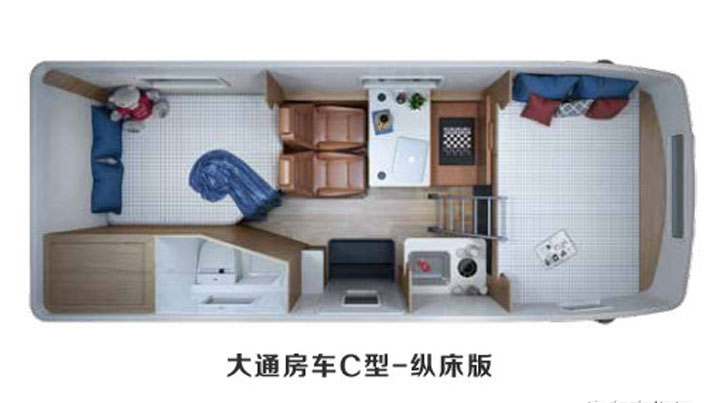 全新升級(jí)大通原廠2018款C型房車